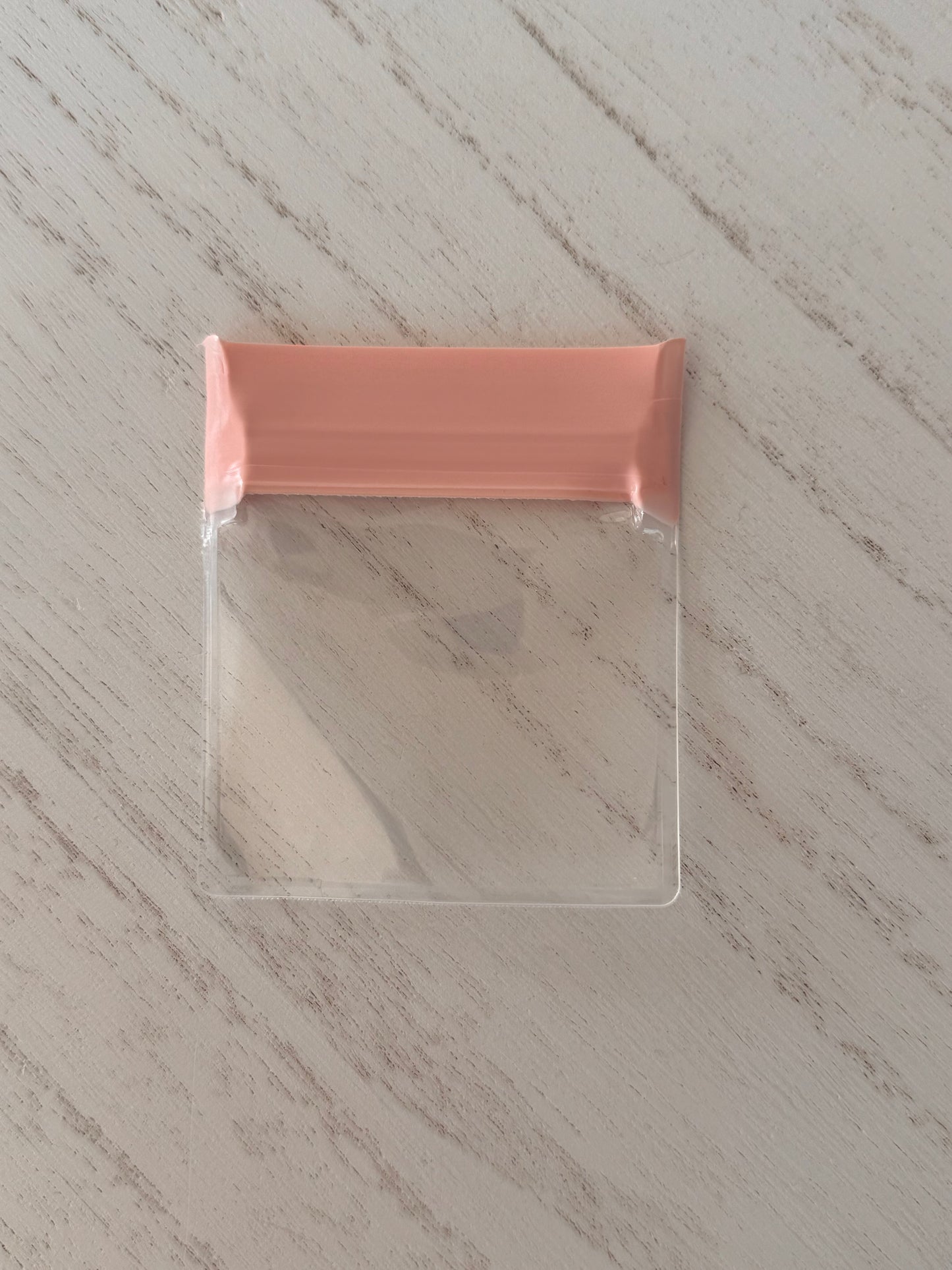 Sac à bijoux transparent