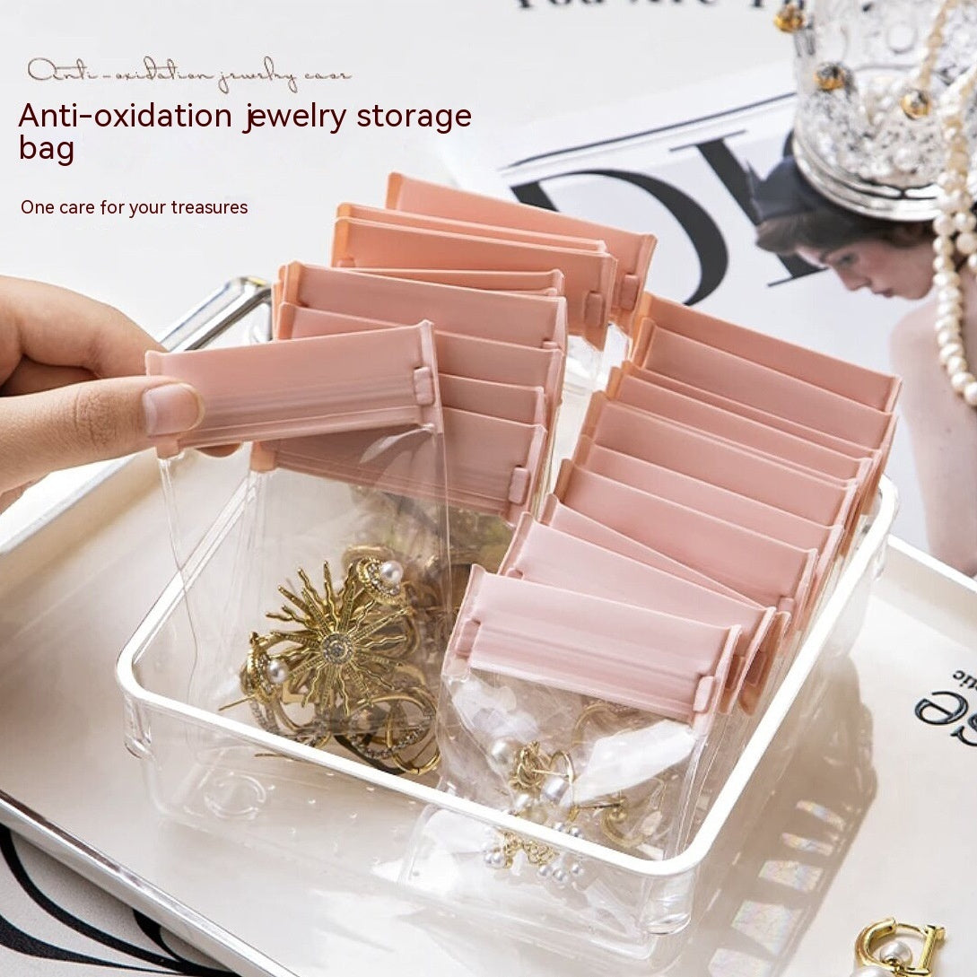 Sac à bijoux transparent