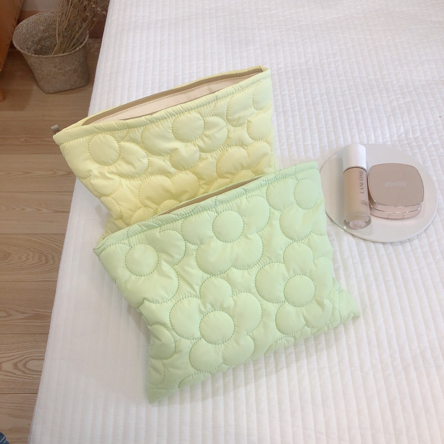 Puffy flower Cosmetic Bag