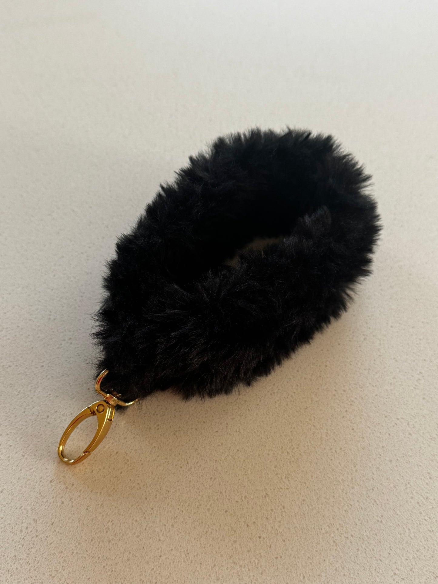 Faux Fur Keychain Band