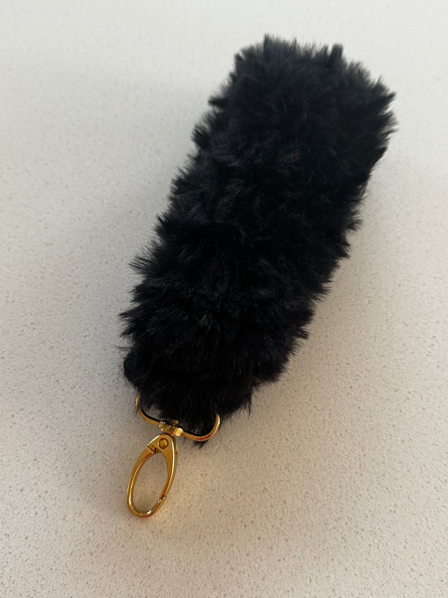 Faux Fur Keychain Band