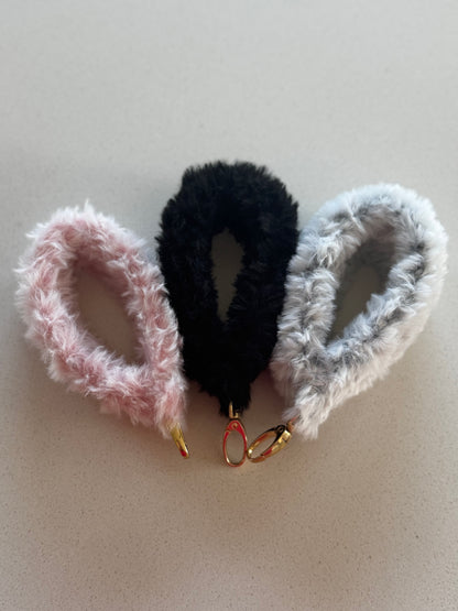 Faux Fur Keychain Band