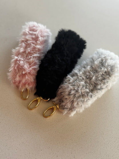 Faux Fur Keychain Band