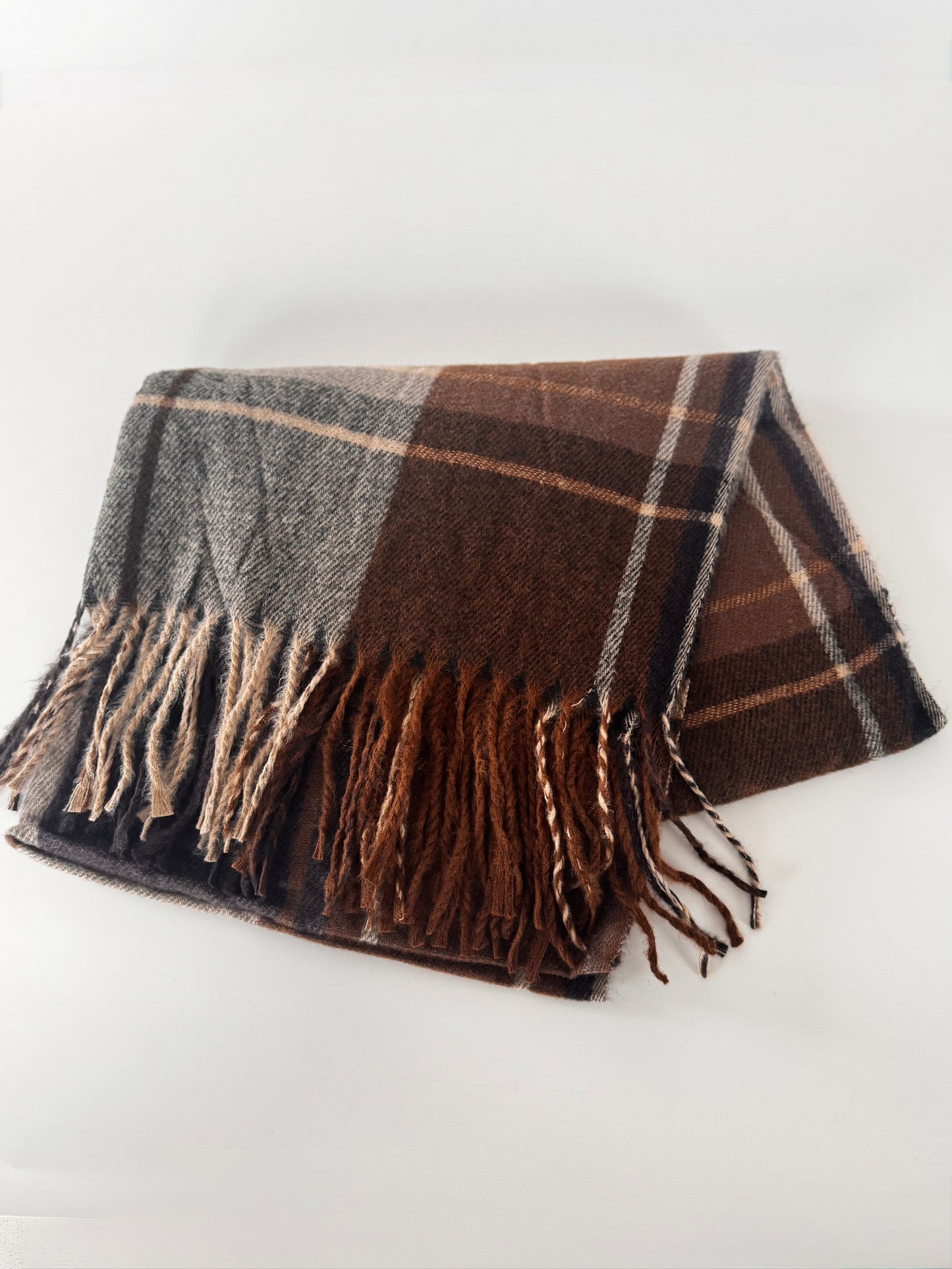 Shades of brown scarf