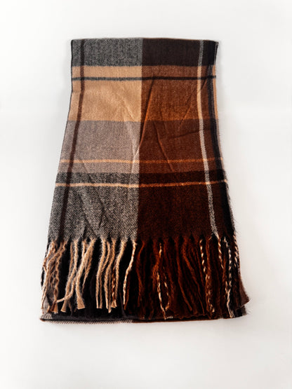 Shades of brown scarf