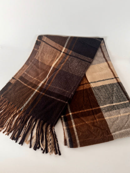Shades of brown scarf